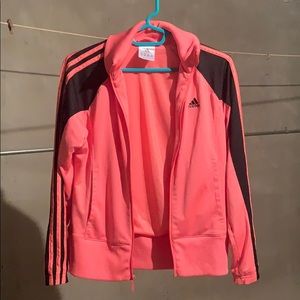 Pink Adidas Zip Up